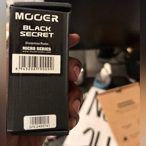 Mooer Black Secret distortion micro